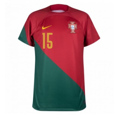Portugal Rafael Leao #15 Domaci Dres SP 2022 Kratak Rukav